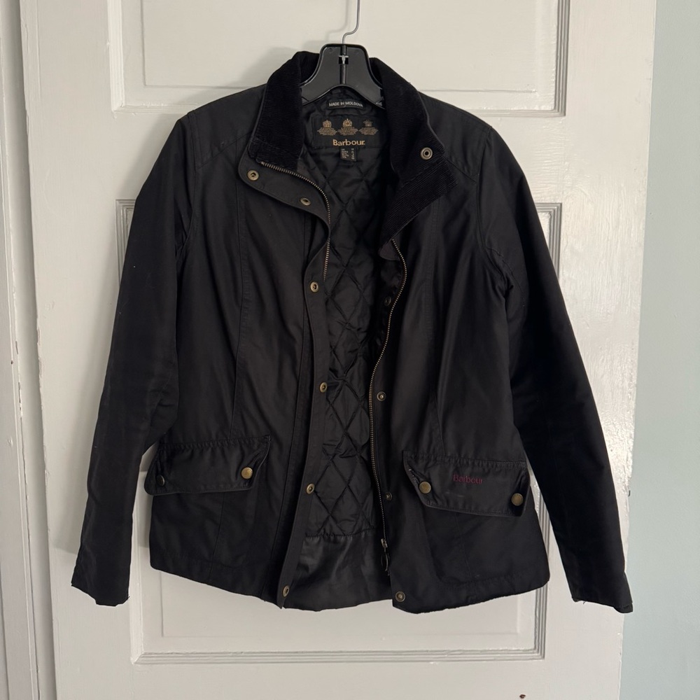 Barbour Women's Utility Jacket in Black